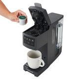 Cuisinart Single Serve Hot & Cold Brew Coffee Maker with Reusable HomeBarista XL Filter Cup