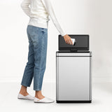 EKO 13.2 Gal 50L Motion Sensor Trash Can Stainless Steel Touchless Kitchen Can