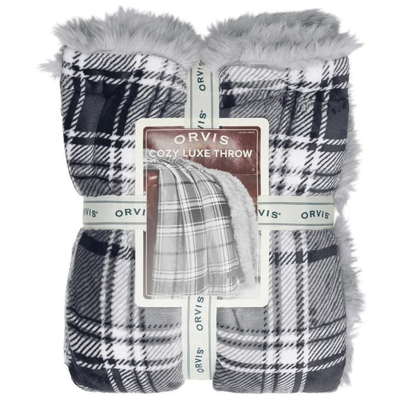 Orvis Cozy Luxe Throw Blanket, 60
