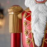 8 FT Giant-Sized LED Vintage Nutcracker with 11 Holiday Tunes and Timer