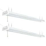Westinghouse 5500-Lumen LED Shop Lights, Set of 2, Linkable 5000K Daylight