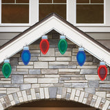 6-Pack 9" Infinity Mirror LED Pathway Lights – Hanging or Staked, 15 ft Plug-In