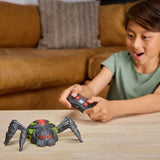Spin Master HEX BOTS Wall Crawler Spider RC Robot Toy with LED Eyes and Remote
