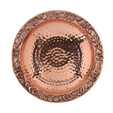 Pure Copper Bird Bath with Stand – Good Directions 13.5" Garden Bird Bath w/ Steel Pole & Perch Lip