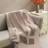 Artisans Finest Woven Geometric Throw Blanket, 60" x 70" Polyester 520 GSM Throw