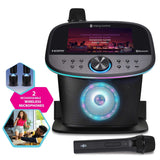 Singing Machine Pulse Premium Wi-Fi Karaoke System with Touchscreen & Microphone