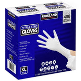 Kirkland Signature 400-count Nitrile Exam Gloves - Powder-free and Non-sterile
