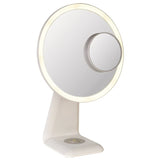 Allspace 2-in-1 LED Vanity Mirror and Lamp, 10X Magnifier, 3 Light Modes, 15" H