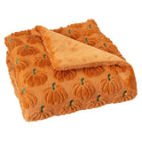 Northwest Halloween Embroidered Faux Fur Throw 60x70 Blanket Costco Viral Fleece