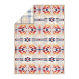 Pendleton Reversible Plush Throw, 600 GSM 50" x 70" Printed Patterns Throw