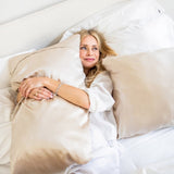 NIGHT 100% Mulberry Silk Pillowcases, 2-Pack – 22 Momme Grade 6A
