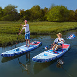 Tommy Bahama Marlin 11'6" 2-in-1 Inflatable Paddle Board & Kayak Package