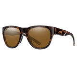 Smith Rockaway Polarized Sunglasses, ChromaPop Glass Lens Tortoise Frame Unisex