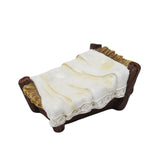 Member’s Mark 9-Piece Hand-Painted Nativity Set with Creche & Removable Baby Jesus