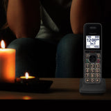 Panasonic KX-TG994SK DECT 6.0 Bluetooth 4-Handset Cordless Phone Bundle