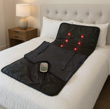 LifeTrend Infrared Sauna Blanket with 660nm Red Light Therapy, Full-Body Portable Sauna