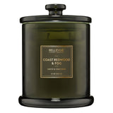 Bellevue Luxury 11 oz Scented Soy Blend Glass Candle with Lid, 4-Pk Soy Wax Set