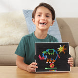 Lite-Brite Bold & Bright Classic Light-Up Board Toy with 206 Pegs, Creative Gift