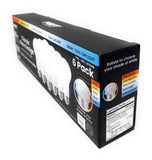 12-Pack 4.6" Feit Electric A19 60 W Replacement 5-CCT LED Glass Bulbs – 800 lm, 8.8 W & Dimmable