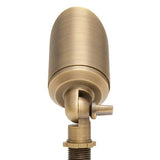 VOLT Flux Mini Integrated LED Brass Spotlight – Low Voltage Integrated LED Landscape Uplight
