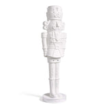 Step2 6 ft. Paintable White Nutcracker Prince Outdoor Christmas Yard Statue