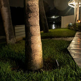 VOLT Top Dog Scotty Mini Brass Spotlight – Low Voltage LED Landscape Spotlight