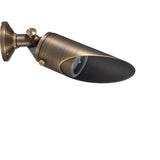 VOLT Top Dog Scotty Brass Downlight – Low Voltage LED Landscape Downlight