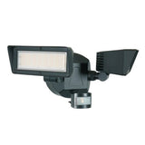 VOLT 120V Twin Head Rectangular Security Light with Motion Sensor – LED Outdoor Flood Light