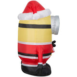 Universal 3.5 ft. Minion Stuart Candy Cane Christmas Airblown Inflatable