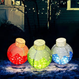 VEIKOUS 3-Pc 36" Pre-Lit Pop-Up Christmas Ornament Set with 90 LEDs