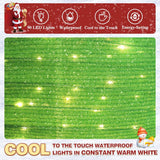 VEIKOUS 3-Pc 36" Pre-Lit Pop-Up Christmas Ornament Set with 90 LEDs