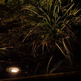 VOLT Brass Bully Open MR16 In-Ground Well Light – Low Voltage LED Landscape Well Light