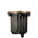 VOLT Brass Bully Open MR16 In-Ground Well Light – Low Voltage LED Landscape Well Light